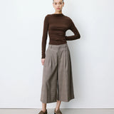 Arnold ruudulliset housut, Beige