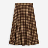Adonia ruudullinen midihame, Chocolat