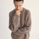 Rosie kid mohairneule, Light Taupe
