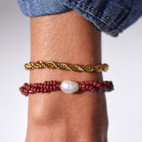 Golden Rope Bracelet, Gold