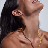Golden Rope Necklace, Gold