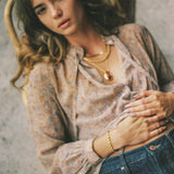 Golden Rope Necklace, Gold