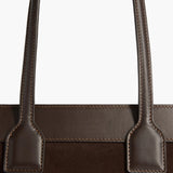 Greta Shoulder bag, Suede Chocolate