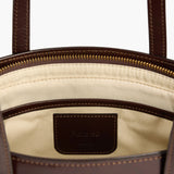 Greta Shoulder bag, Suede Chocolate