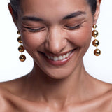 Hi Ho Gold Earrings, Gold
