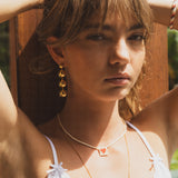 Hi Ho Gold Earrings, Gold