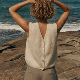 Telma neuleliivi alpakkaa, Beige