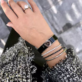 Tube bangle, Steel