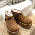 UGG - Classic ultra mini platform, chestnut