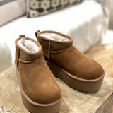 UGG - Classic ultra mini platform, chestnut