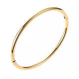 Tube bangle, Gold