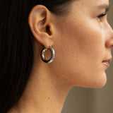 Nolita korvarenkaat, Silver