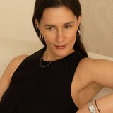 Nolita korvarenkaat, Silver