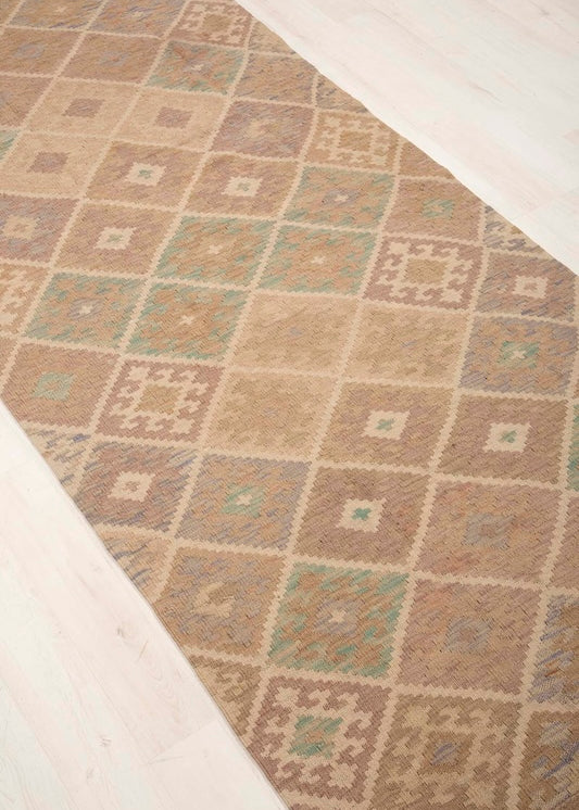 Kelim matto, multi custom #623 / 102x251cm