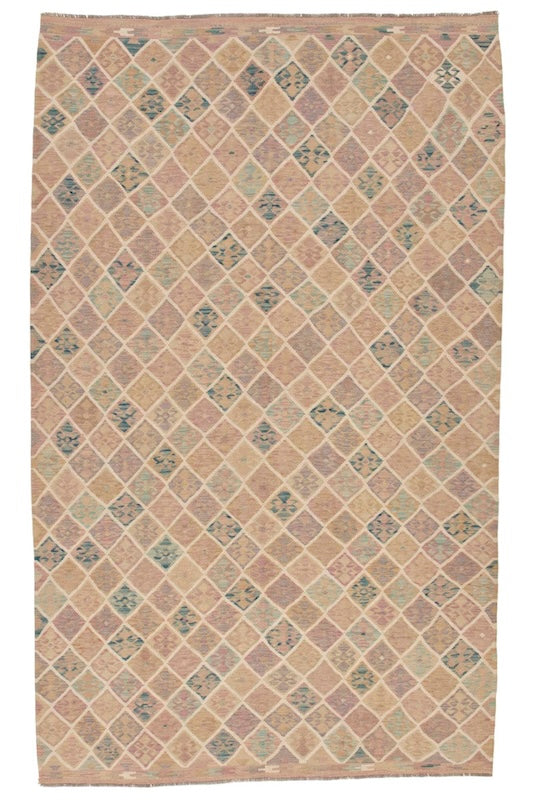 Kelim matto, multi custom #619 / 207x338cm