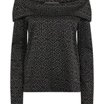 Mos Mosh - Girone LS Glam Blouse, Silver