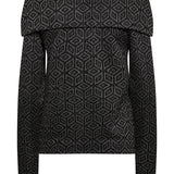 Mos Mosh - Girone LS Glam Blouse, Silver