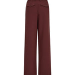 Mos Mosh - Maddie Bellis Pant long, rum raisin