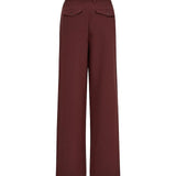 Mos Mosh - Maddie Bellis Pant long, rum raisin