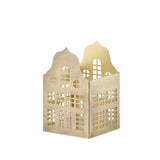 Brownstone kynttilälyhty H13cm, Golden