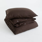 Bamboo Bedding Set Mocca 220x220 (Pillow 50x60)