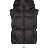Kiara Tally hupullinen untuvaliivi, Black