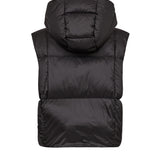 Kiara Tally hupullinen untuvaliivi, Black