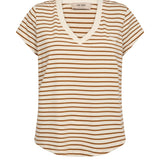 Kala t-paita v-kaula-aukolla, Petrified Oak