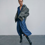 Ruby Print Bomber Jacket, Olive Night