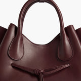 Maris Tote Bag Leather Burgundi