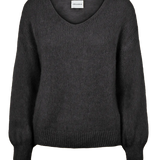 Milana alpakkaneule, Black