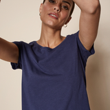 Arden t-paita O-kaulus, navy