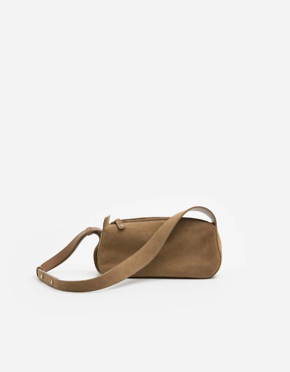 Flattered - Tuna shoulderbag, sand suede