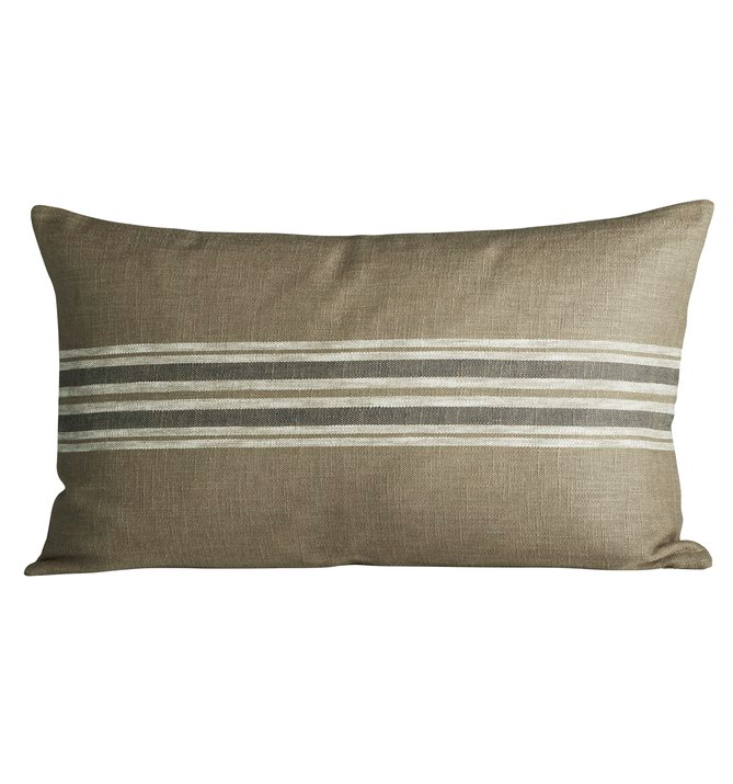 Tine K Home - Everstripe tyynynpäällinen 50x75cm, khaki