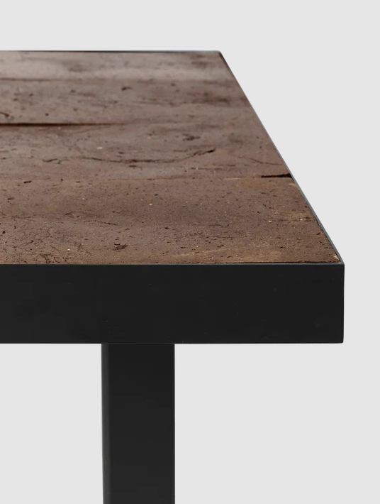 Ferm Living - Flod sohvapöytä, Mocha/Black