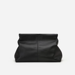 Flattered - Clay Clutch nahkaa, musta
