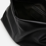 Flattered - Clay Clutch nahkaa, musta