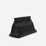 Flattered - Clay Clutch nahkaa, musta