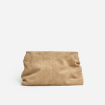 Flattered - Clay Clutch mokkanahkaa, sand