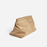 Flattered - Clay Clutch mokkanahkaa, sand
