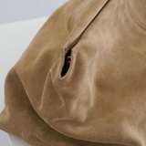 Flattered - Clay Clutch mokkanahkaa, sand