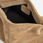 Flattered - Clay Clutch mokkanahkaa, sand