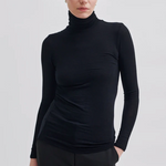 Second Female - Matima poolopaita, black