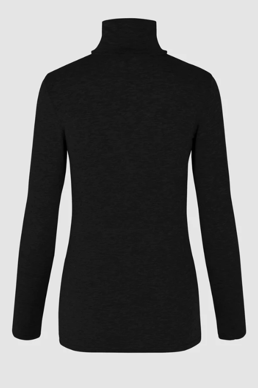 Second Female - Matima poolopaita, black