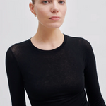 Second Female - Matima pitkähihainen paita, black