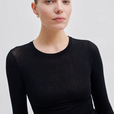 Second Female - Matima pitkähihainen paita, black