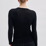 Second Female - Matima pitkähihainen paita, black