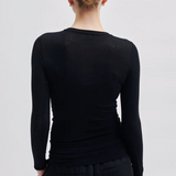 Second Female - Matima pitkähihainen paita, black