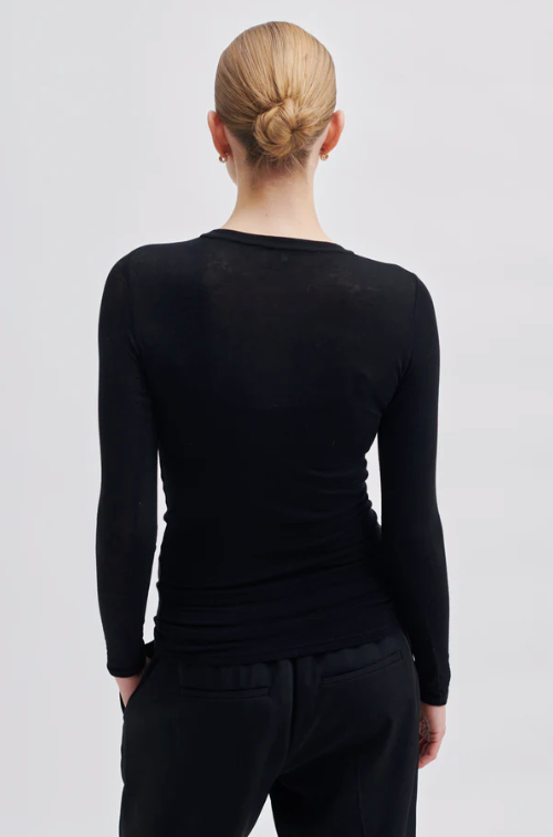 Second Female - Matima pitkähihainen paita, black