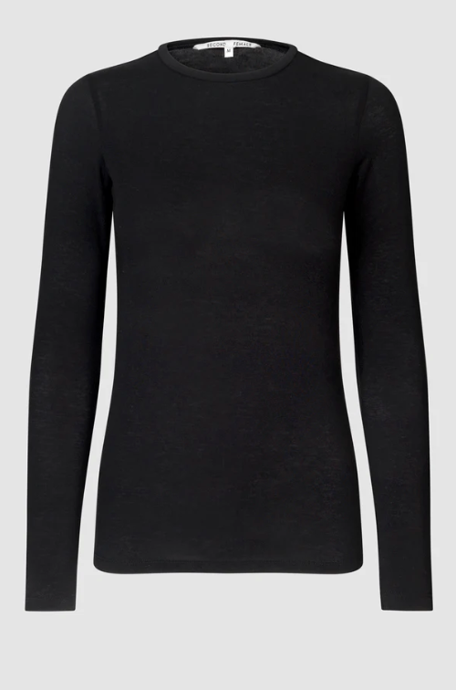 Second Female - Matima pitkähihainen paita, black